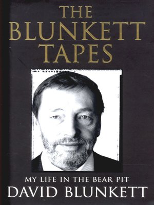 cover image of The Blunkett tapes